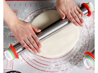 Adjustable Stainless-Steel Rolling Pin