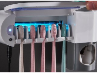 !Toothbrush Holder With UV Sterilizer!