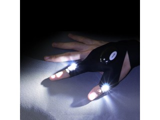 Waterproof LED Light Work Gloves Set