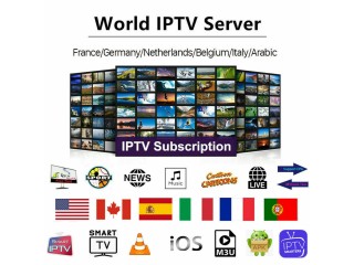 IP✔'TV 12 Months subscription (STB✔FireStick✔M3U✔SMART TV✔ANDROID✔MAG✔4K)