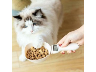 Pet Food Measuring Spoon With LCD Display!