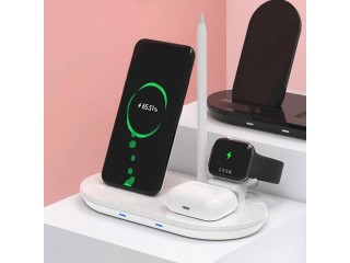 4-in-1 Wireless Device Charging Station