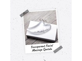 Transparent Facial Massage Spatula