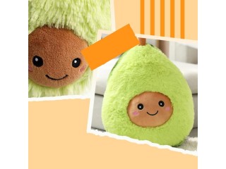 Huggable Plush Avocado Toy